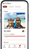 LifeSync® mobile screen