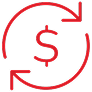 Cash flow icon